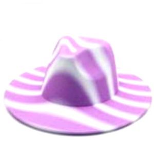 Striped Fedora